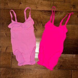 SKIMS SEAMLESS SCULPT BRIEF BODYSUITS BUNDLE NEON ORCHID, FLAMINGO S/M